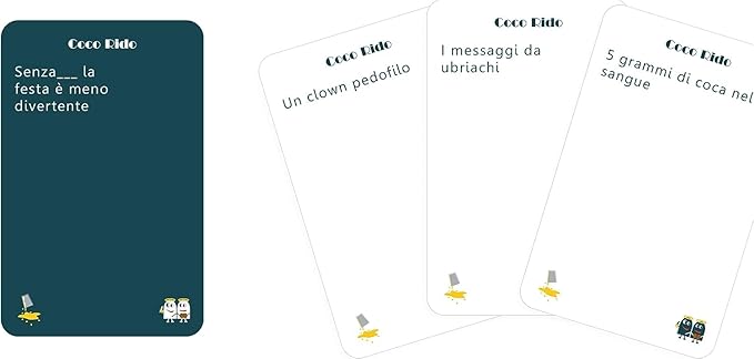 Asmodee, Coco Rido: La Vendemmia - Divertente Gioco da Tavolo per Adulti, Black Humor, 3-10 Giocatori, 18+ Anni, Edizione in Italiano