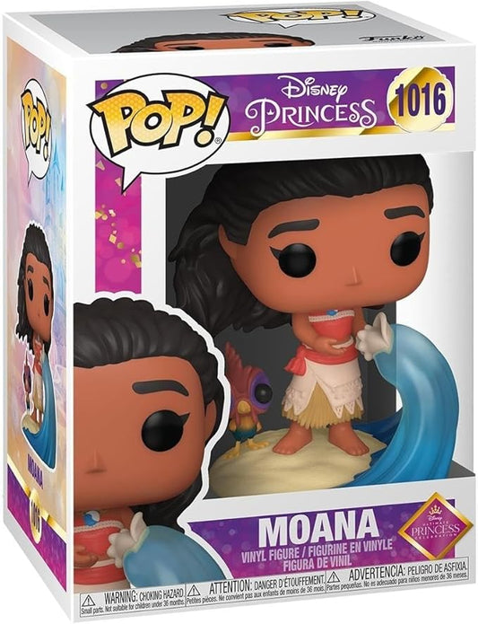 Funko Pop! Disney: Ultimate Princess - Moana - Disney Princesses - Principesse Disney - Figura in Vinile da Collezione - Idea Regalo - Merchandising Ufficiale - Giocattoli per Bambini e Adulti