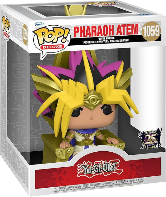 Funko Pop! Animation: Yu-Gi-Oh! - Atem Pharaoh Yugi Mutou - Figura in Vinile da Collezione - Idea Regalo - Merchandising Ufficiale - Giocattoli per Bambini e Adulti - Anime Fans