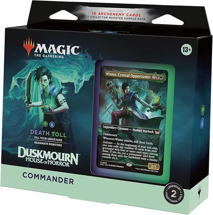 Magic: The Gathering Duskmourn: House of Horror Commander Deck - Death Toll