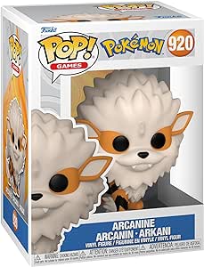 Funko Pop! Games: Pokemon - Arcanine - Figura in Vinile da Collezione - Merchandising Ufficiale - Giocattoli per Bambini e Adulti - Video Games Fans - Figura per i Collezionisti