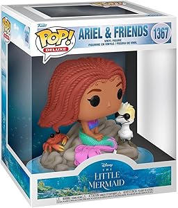 Funko Pop! Deluxe: The Little Mermaid - Ariel & Friends - Figura in Vinile da Collezione - Idea Regalo - Merchandising Ufficiale - Giocattoli per Bambini e Adulti - Movies Fans