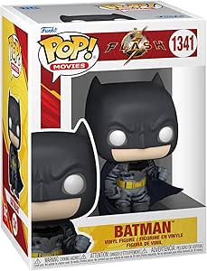 Funko Pop! Movies: DC - The Flash - Batman - (Affleck) - DC Comics- Figura in Vinile da Collezione - Idea Regalo - Merchandising Ufficiale - Giocattoli per Bambini e Adulti - Comic Books Fans