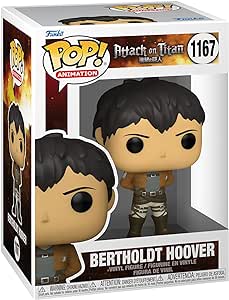 Funko Pop! Animation: Attack On Titan - Bertholdt Hoover - Figura in Vinile da Collezione - Idea Regalo - Merchandising Ufficiale - Giocattoli per Bambini e Adulti - Anime Fans