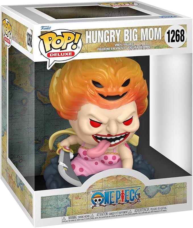 Funko Pop! Deluxe: One Piece - Hungry Big Mom- Figura in Vinile da Collezione - Idea Regalo - Merchandising Ufficiale - Giocattoli per Bambini e Adulti - Anime Fans