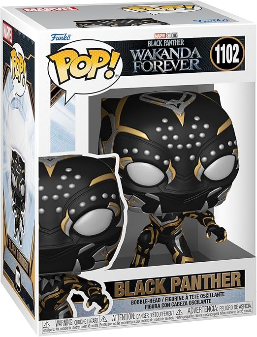 Funko Pop! Marvel: Black Panther: Wakanda Forever- Figura in Vinile da Collezione - Idea Regalo - Merchandising Ufficiale - Giocattoli per Bambini e Adulti - Movies Fans