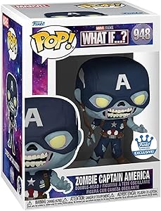 Funko Marvel What If...? Pop! Zombie Captain America #948 Exclusive