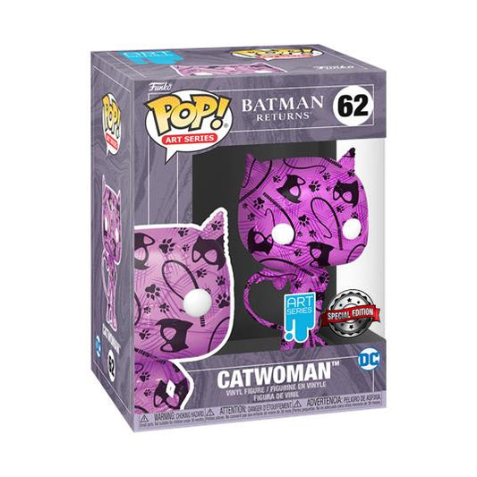 Pop! Vinyl W/Case Catwoman (Art Series With Case) - Batman Returns Funko 62