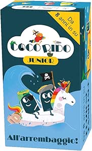 Asmodee Coco Rido Junior, Divertente Gioco da Tavolo per Tutti, 3-10 Giocatori, 8 + Anni, Edizione in Italiano