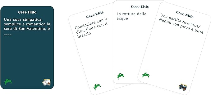 Asmodee: Coco Rido, Divertente Gioco da Tavolo per Adulti, Black Humor, 3-10 Giocatori, 18+ Anni, Edizione in Italiano