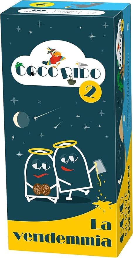 Asmodee, Coco Rido: La Vendemmia - Divertente Gioco da Tavolo per Adulti, Black Humor, 3-10 Giocatori, 18+ Anni, Edizione in Italiano