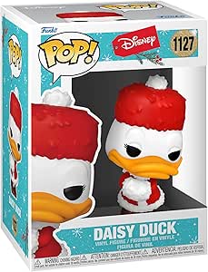 Funko Pop! Disney: Holiday 2021- Daisy Duck - Figura in Vinile da Collezione - Idea Regalo - Merchandising Ufficiale - Giocattoli per Bambini e Adulti - Movies Fans - Figura per i Collezionisti