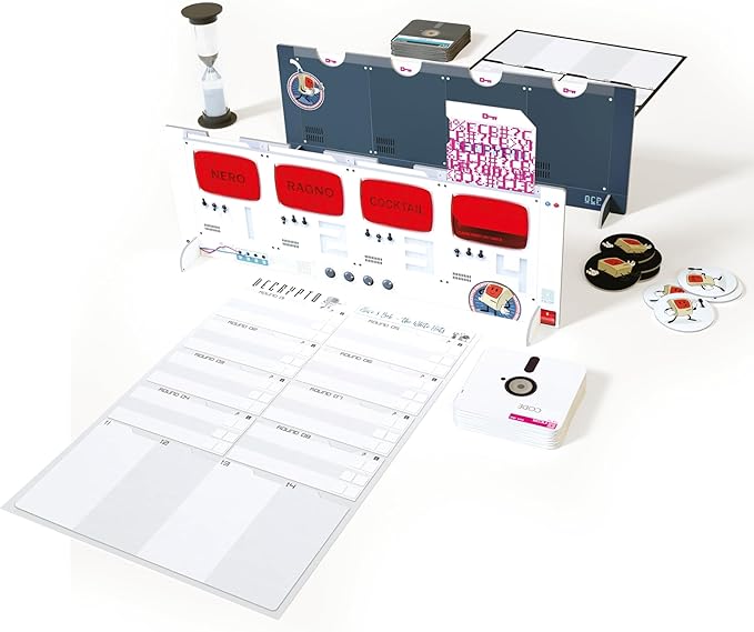 Asmodee: Decrypto, Gioco da Tavolo, 3-8 Giocatori, 12+ Anni, Edizione in italiano