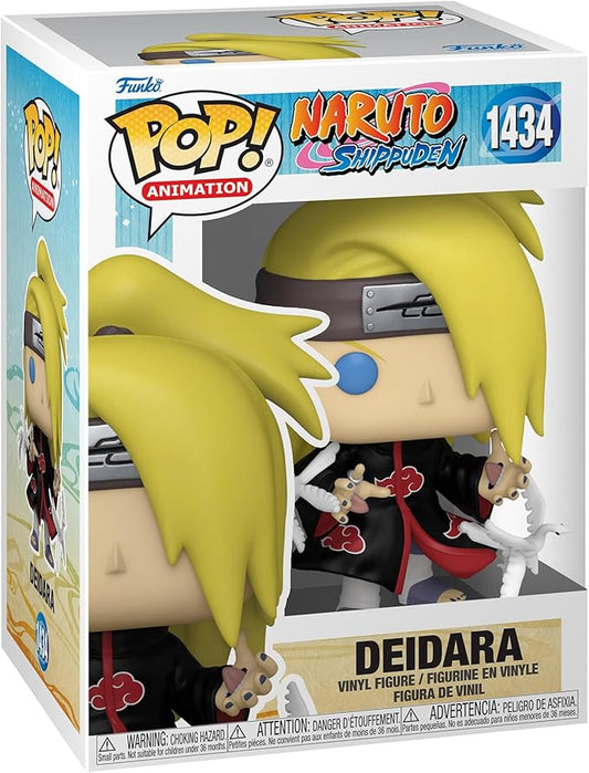 Funko Pop! Animation: Naruto - Deidara - Figura in Vinile da Collezione ed Esposizione - Idea Regalo - Merchandising Ufficiale - Giocattoli per Bambini e Adulti - Anime Fans