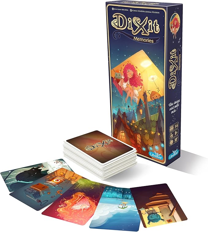 Dixit Expansion 6: Memories, Board Game, Ages 8+, 3 to 8 Players, 30 Minutes Playing Time