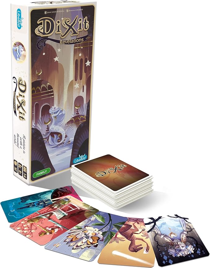 Dixit Expansion 7: Revelations , Board Game , Ages 8+ , 3 to 8 Players , 30 Minutes Playing Time