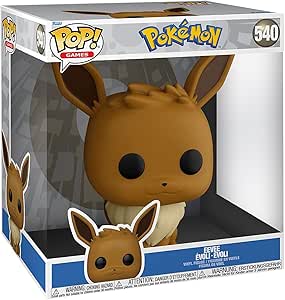 Funko Pop! Jumbo: Pokemon - Eevee - Figura in Vinile da Collezione - Idea Regalo - Merchandising Ufficiale - Giocattoli per Bambini e Adulti - Video Games Fans - Figura da Collezione e da Esposizione