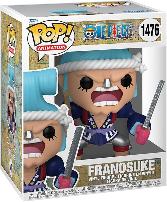 Funko Pop! Super: One Piece - Franky - Franosuke - (Wano)- Figura in Vinile da Collezione - Idea Regalo - Merchandising Ufficiale - Giocattoli per Bambini e Adulti - Anime Fans