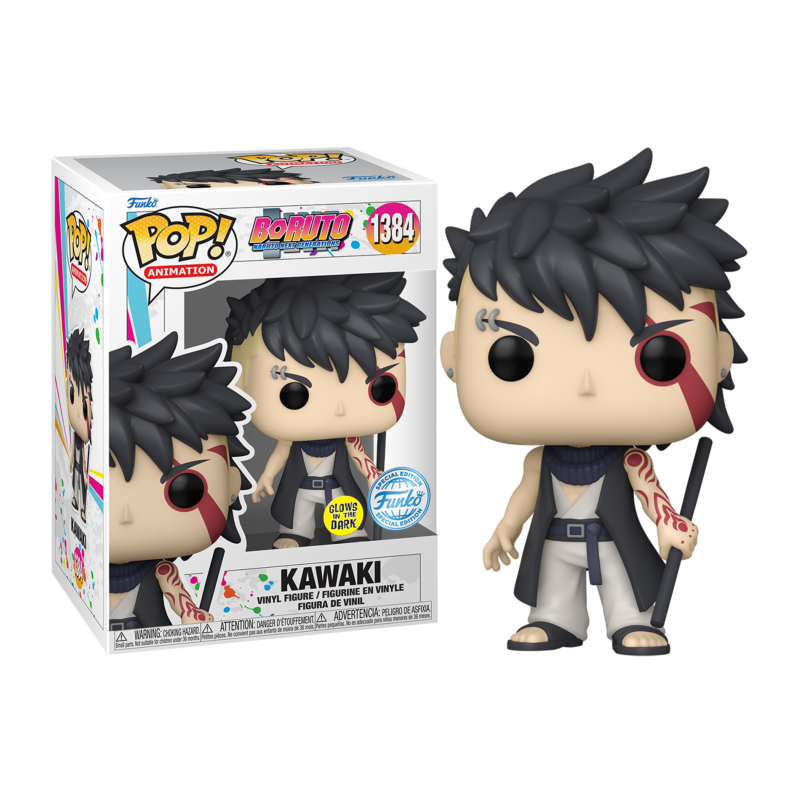 Funko Pop! Animation: Boruto Naruto Next Generation - Kawaki- Glows In The Dark-Special Edition