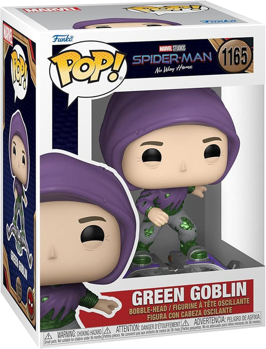 Funko Pop! Marvel: Spiderman No Way Home 2021 - Green Goblin - Spider-man - Figura in Vinile da Collezione - Idea Regalo - Merchandising Ufficiale - Giocattoli per Bambini e Adulti - Movies Fans