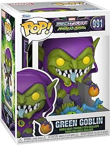 Funko Pop! Marvel: Monster Hunters - Green Goblin - Marvel Comics - Fumetti Marvel - Figura in Vinile da Collezione - Idea Regalo - Merchandising Ufficiale - Giocattoli per Bambini e Adulti