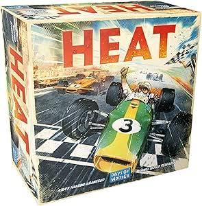 Asmodee - Heat - Gioco da Tavolo per Tutta la Famiglia, 1-6 Giocatori, 10+ Anni, Edizione in Italiano