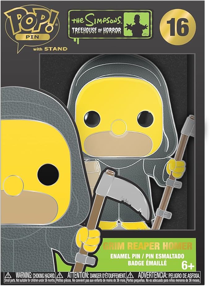 Funko Pop! Pin: The Simpsons Treehouse of Horror - Grim Reaper Homer