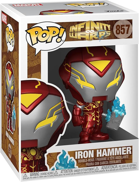 Funko Pop! Marvel: Infinity Warps - Iron Hammer - Figura in Vinile da Collezione - Idea Regalo - Merchandising Ufficiale - Giocattoli per Bambini e Adulti - Comic Books Fans