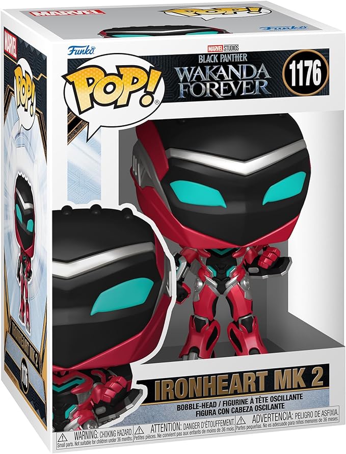 Funko Pop! Marvel: Black Panther: Wakanda Forever - Engineer - Ironheart- Figura in Vinile da Collezione - Idea Regalo - Merchandising Ufficiale - Giocattoli per Bambini e Adulti - Movies Fans