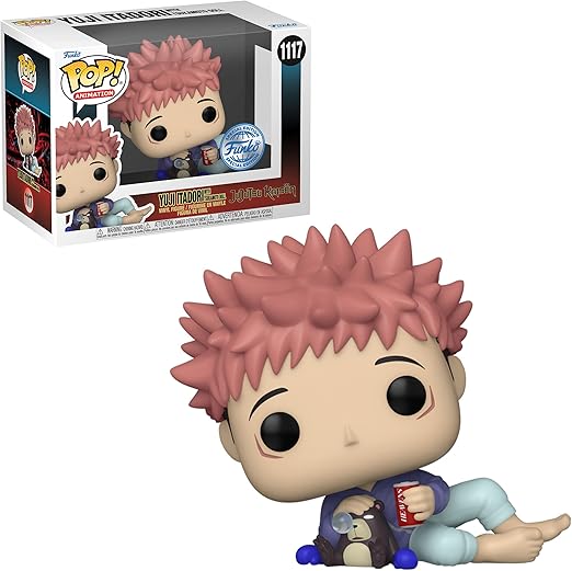 Funko Pop! Animation: Jujutsu Kaisen - Yuji Itadori - Figura in Vinile da Collezione - Idea Regalo - Merchandising Ufficiale - Giocattoli per Bambini e Adulti - Anime Fans