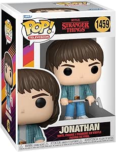 Funko Pop! TV: Stranger Things - Jonathan Byers With Golf Club- Figura in Vinile da Collezione - Idea Regalo - Merchandising Ufficiale - Giocattoli per Bambini e Adulti - TV Fans