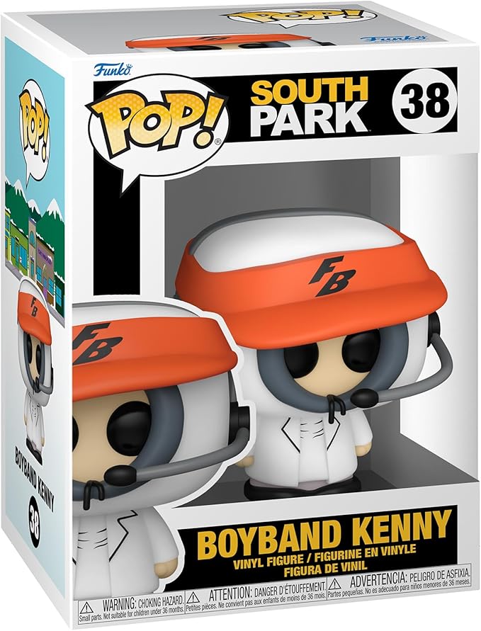 Funko Pop! TV: South Park - Boyband Kenny McCormick - Figura in Vinile da Collezione - Idea Regalo - Merchandising Ufficiale - Giocattoli per Bambini e Adulti - TV Fans