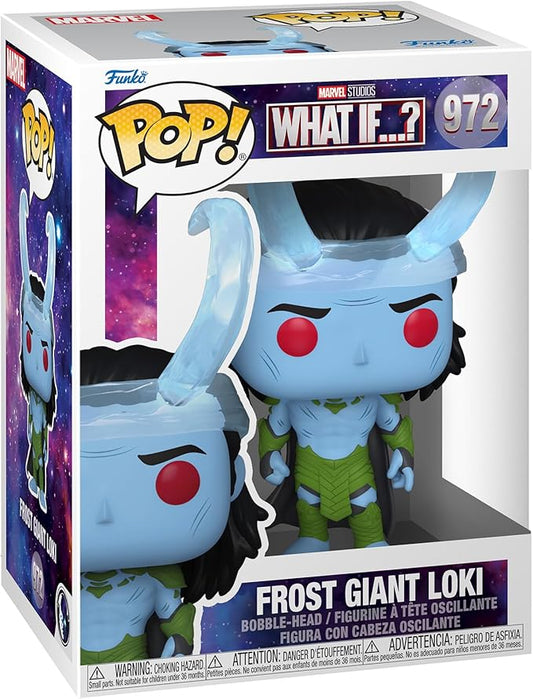 Funko Pop! Marvel - The Prince - What If - Frost Giant Loki - Marvel What If - Figura in Vinile da Collezione - Idea Regalo - Merchandising Ufficiale - Giocattoli per Bambini e Adulti - TV Fans