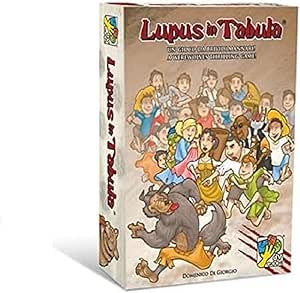 Giochi Lupus in Tabula, Colore Rosso, DVG9200 8 a 24 giocatori