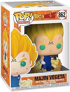 Funko Pop! Animation: DBZ - Majin Vegeta - Dragon Ball - Figura in Vinile da Collezione - Idea Regalo - Merchandising Ufficiale - Giocattoli per Bambini e Adulti - Anime Fans