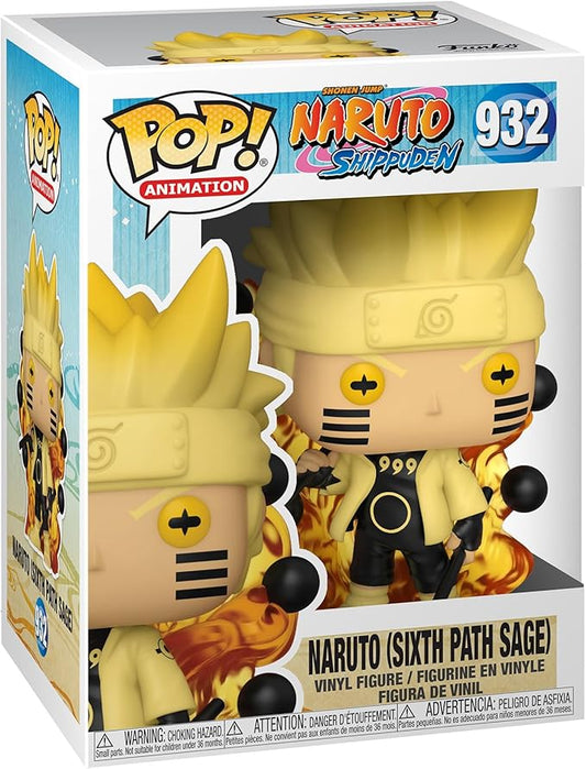 Funko POP! Animation Naruto Uzumaki Six Path Sage - Figura in Vinile da Collezione - Idea Regalo - Merchandising Ufficiale - Giocattoli per Bambini e Adulti - Anime Fans - Figura per i Collezionisti