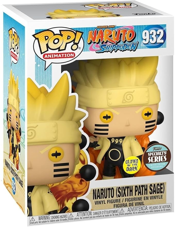 Funko Pop! Animation: Naruto - (Sixth Path Sage) - GW - Figura in Vinile da Collezione - Idea Regalo - Merchandising Ufficiale - Giocattoli per Bambini e Adulti - Anime Fans