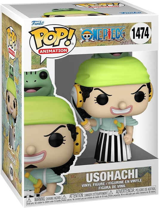 Funko Pop! Animation: One Piece - Usopp - Usohachi - (Wano)- Figura in Vinile da Collezione - Idea Regalo - Merchandising Ufficiale - Giocattoli per Bambini e Adulti - Anime Fans