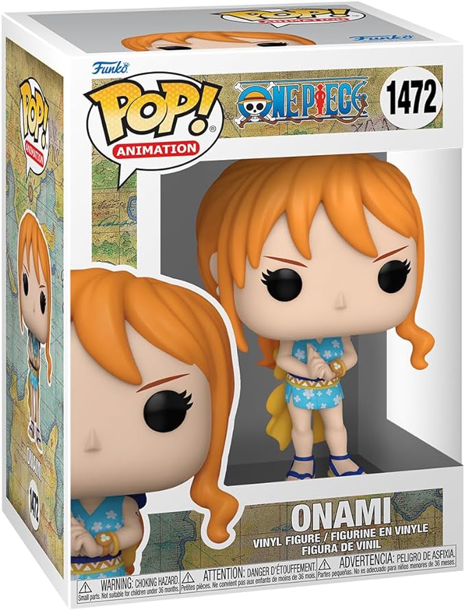 Funko Pop! Animation: One Piece - Nami - Onami - (Wano)- Figura in Vinile da Collezione - Idea Regalo - Merchandising Ufficiale - Giocattoli per Bambini e Adulti - Anime Fans