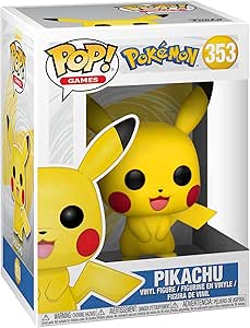 Funko Pop! Games: Pokemon - Pikachu - Figura in Vinile da Collezione - Idea Regalo - Merchandising Ufficiale - Giocattoli per Bambini e Adulti - Video Games Fans - Figura per i Collezionisti