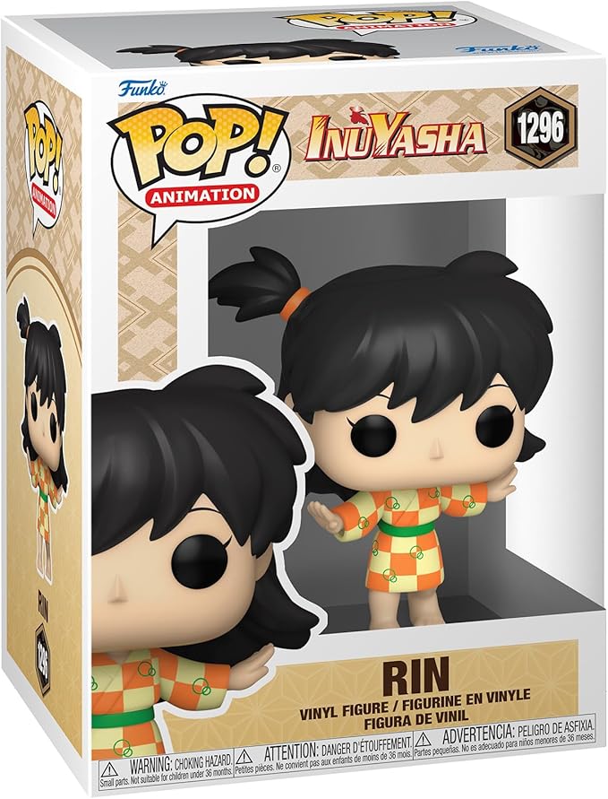 Funko Pop! Animation: Inuyasha - Rin - Figura in Vinile da Collezione - Idea Regalo - Merchandising Ufficiale - Giocattoli per Bambini e Adulti - Anime Fans - Figura da Collezione e da Esposizione