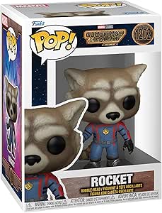 Funko Pop! Vinyl: Marvel - Guardians Of The Galaxy 3 - Rocket Raccoon - Guardiani Della Galassia - Figura in Vinile da Collezione - Idea Regalo - Merchandising Ufficiale - Movies Fans