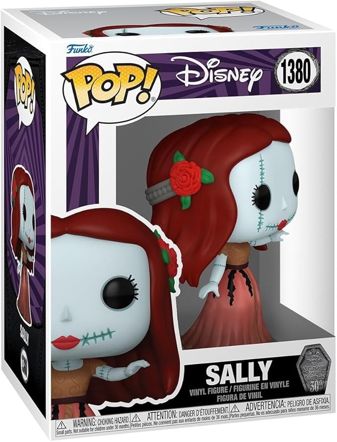 Funko Pop! Disney: The Night Before Christmas 30th - Formal Sally - Disney: The Nightmare Before Christmas - Figura in Vinile da Collezione - Idea Regalo - Merchandising Ufficiale - Movies Fans