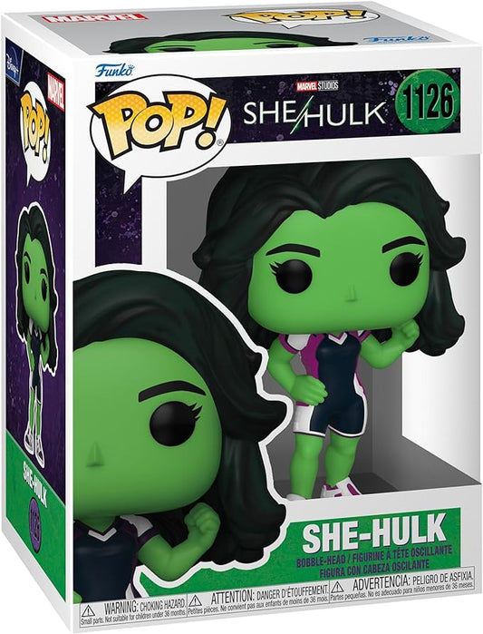 Funko Pop! Vinyl: Marvel: She-Hulk - Figura in Vinile da Collezione - Idea Regalo - Merchandising Ufficiale - Giocattoli per Bambini e Adulti - TV Fans - Figura da Collezione e da Esposizione