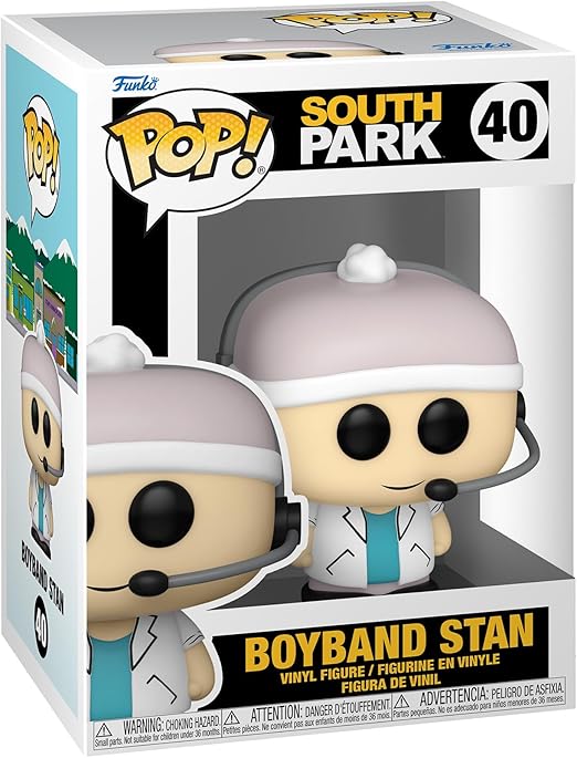 Funko Pop! TV: South Park - Boyband Stan Marsh - Figura in Vinile da Collezione - Idea Regalo - Merchandising Ufficiale - Giocattoli per Bambini e Adulti - TV Fans - Figura per i Collezionisti