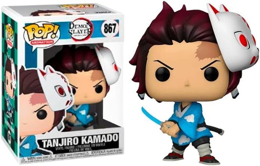 Funko Pop! Animation #867 Demon Slayer PVC Tanjiro Kamado con la Maschera