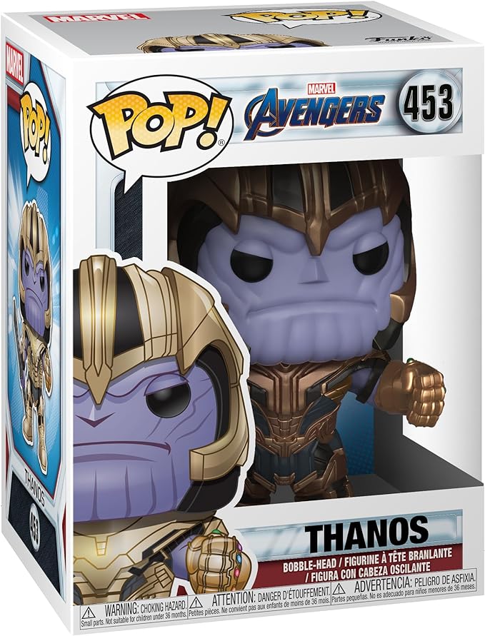 Funko Pop! Marvel: Marvel Avengers Endgame - Thanos - Figura in Vinile da Collezione - Idea Regalo - Merchandising Ufficiale - Giocattoli per Bambini e Adulti - Movies Fans