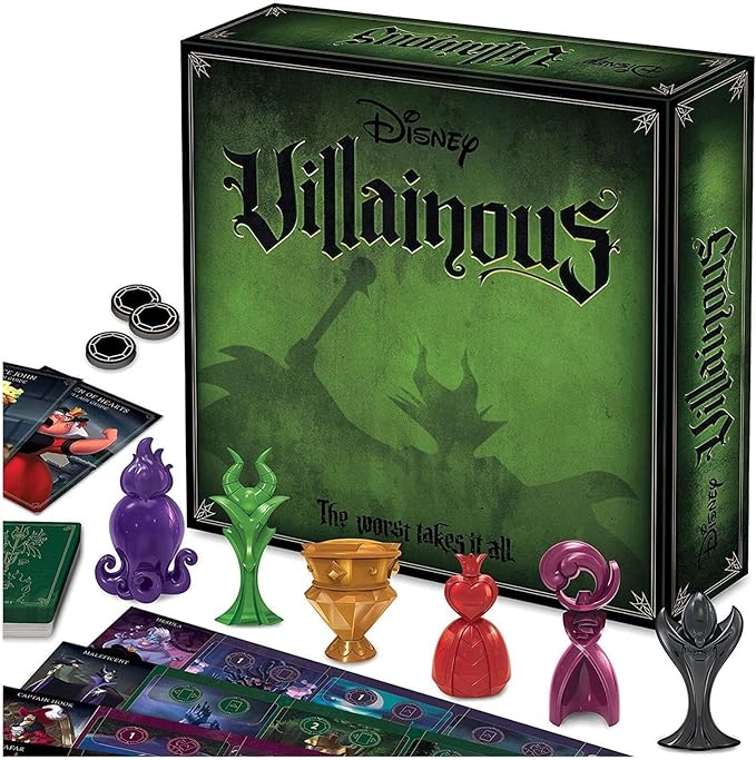 Ravensburger Disney Villainous Worst Takes It All - Expandable Strategy Family Board Games for Adults & Kids Age 10 Years Up - 2 to 6 Players - English Version