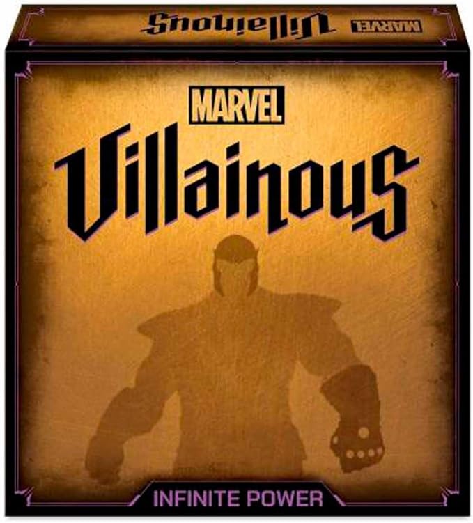 Ravensburger - Marvel Villainous Infinity Power, versione in spagnolo, set di Light Strategy e famigliare, 2-4 giocatori, Età consigliata 12+