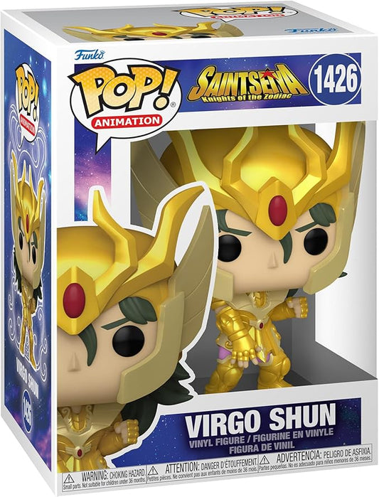 Funko Pop! Animation: Saint Seiya - Gold Virgo Andromeda Shun - Figura in Vinile da Collezione - Idea Regalo - Merchandising Ufficiale - Giocattoli per Bambini e Adulti - Anime Fans